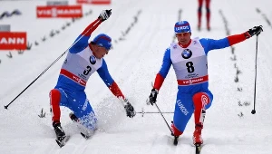 Rosjanie Maksim Wylegżanin (z prawej) i Aleksander Legkow 