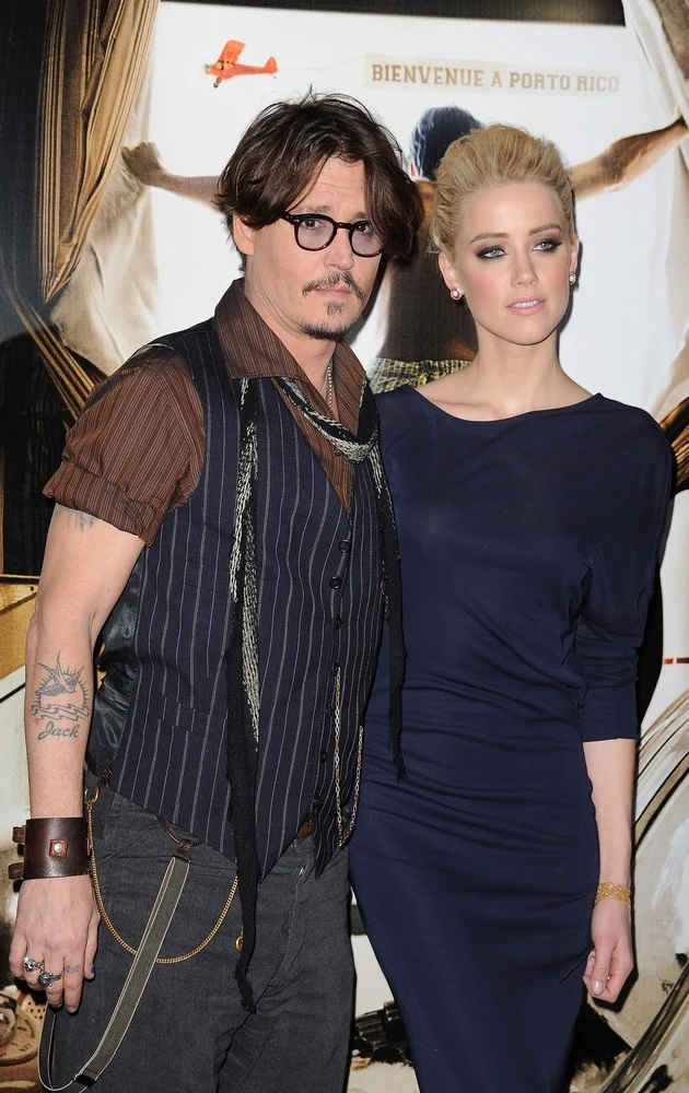 Johnny Depp i Amber Heard Johnny Depp i Amber Heard