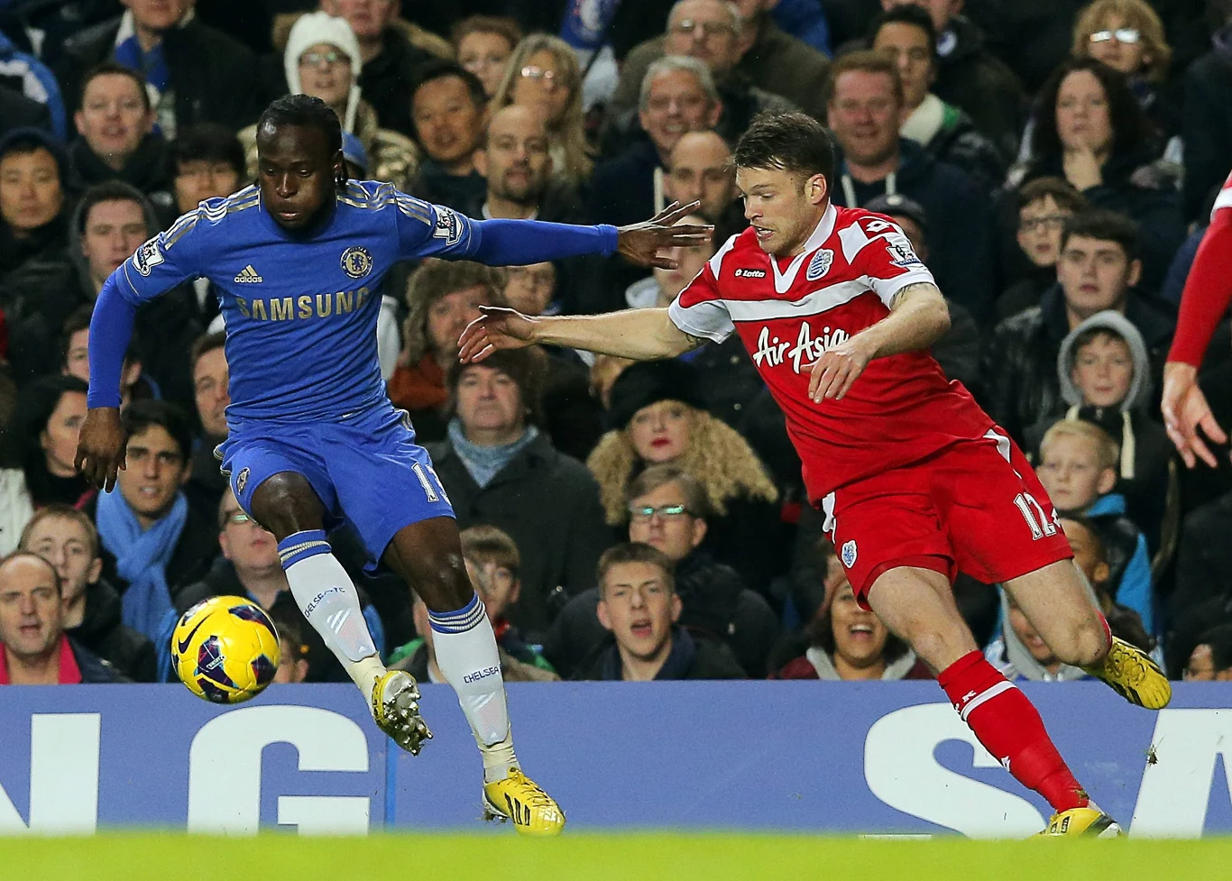 Piłkarze Queens Park Rangers ambitnie walczyli z Chelsea w derbach Londynu 