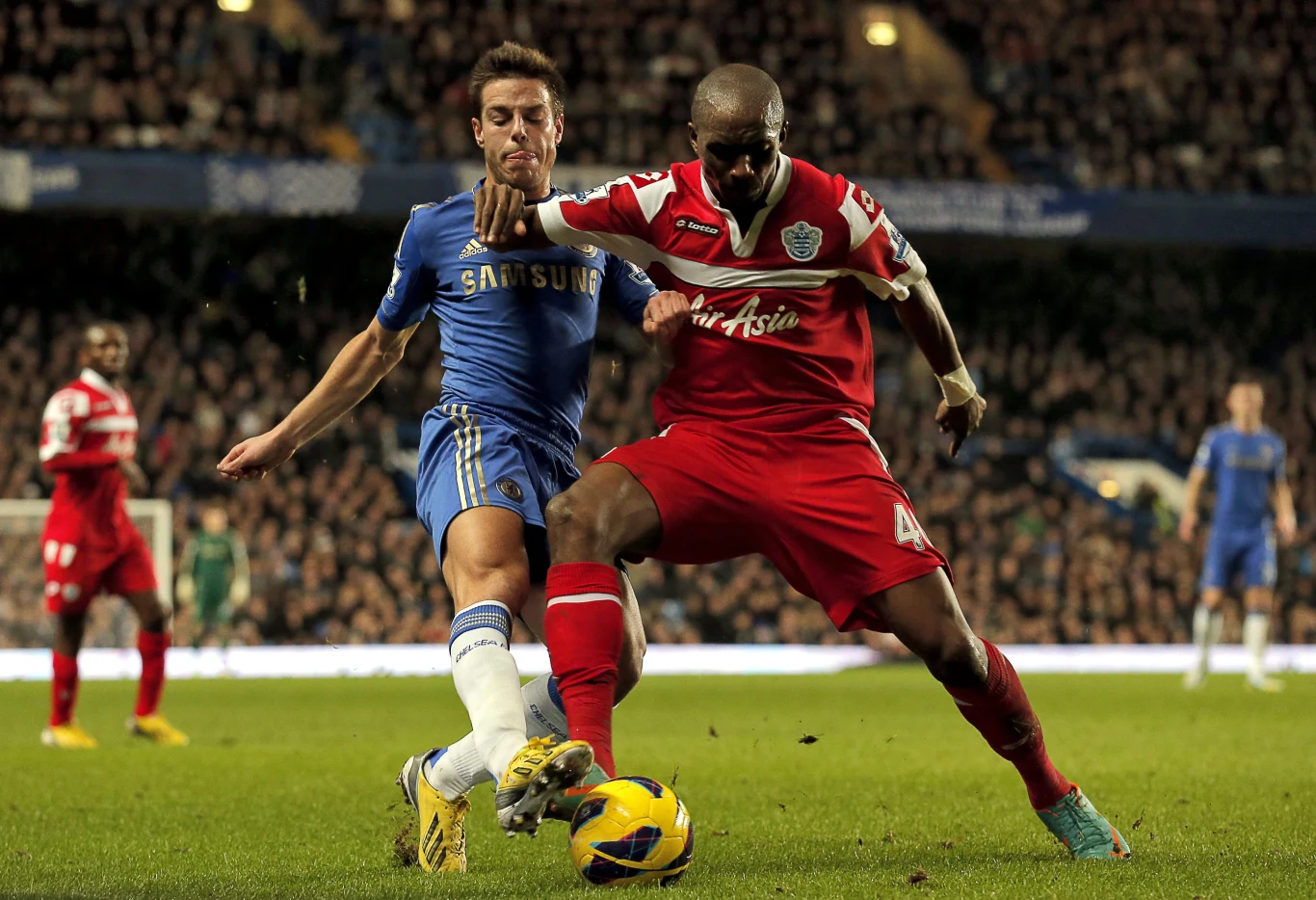 Piłkarze Queens Park Rangers ambitnie walczyli z Chelsea w derbach Londynu 