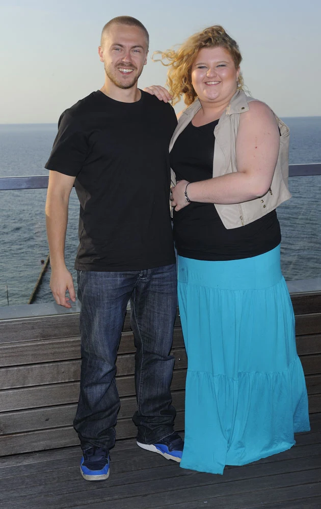 Weronika Grycan z jednym z kolegów Weronika Grycan z jednym z kolegów