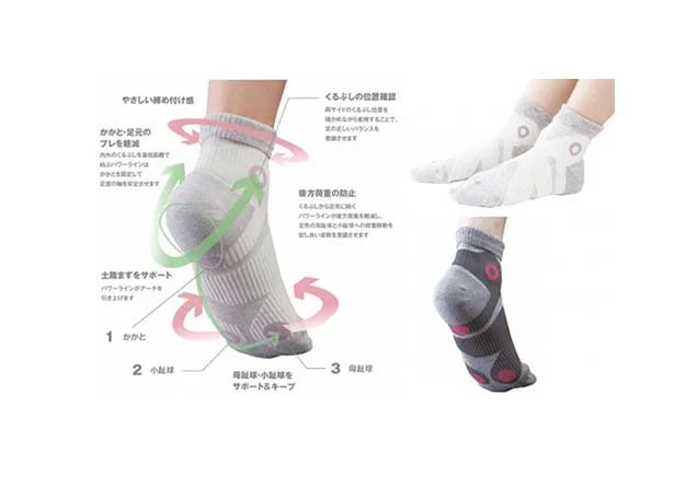 Producenci twierdzą, że te skarpetki poprawiają postawę i zdrowie