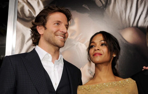 Bradley Cooper i Zoe Saldana Bradley Cooper i Zoe Saldana