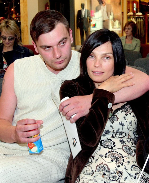 Anna Ciechowska z partnerem Anna Ciechowska z partnerem