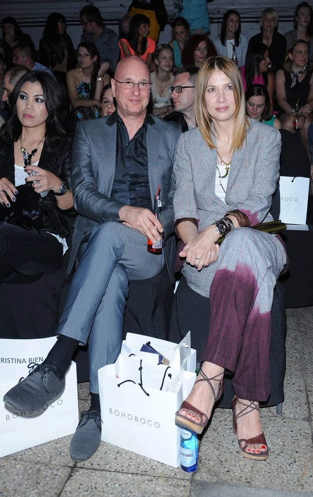 Grażyna Wolszczak z mężem Cezarym Harasimowiczem Grażyna Wolszczak z mężem Cezarym Harasimowiczem