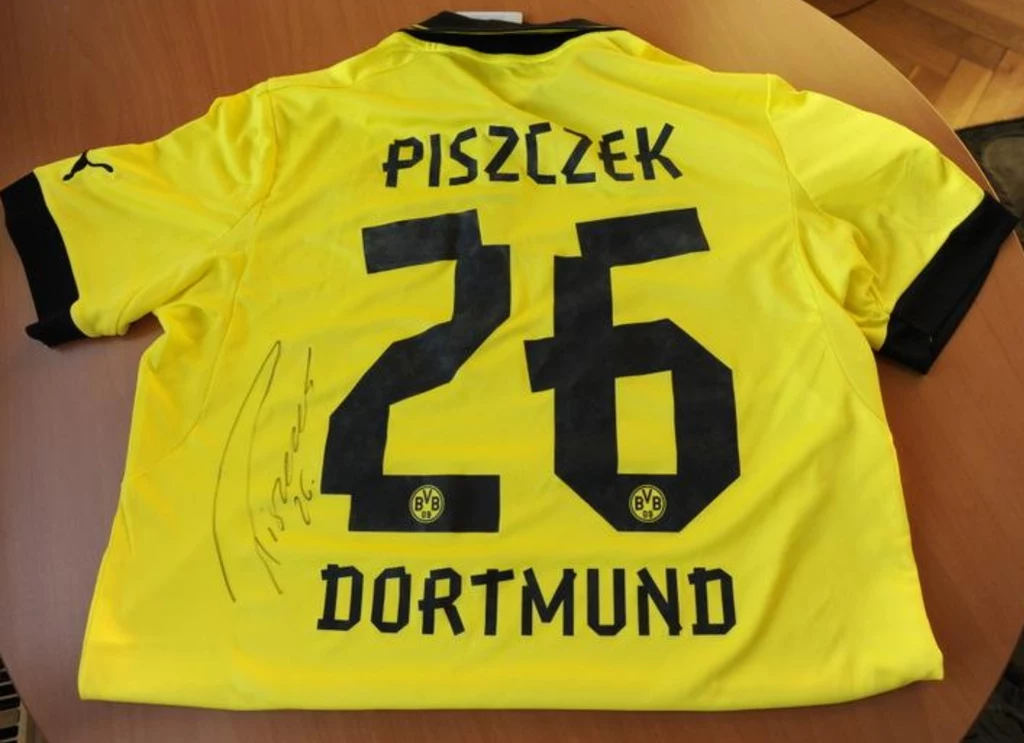 Koszulka BVB, w której grał Łukasz Piszczek