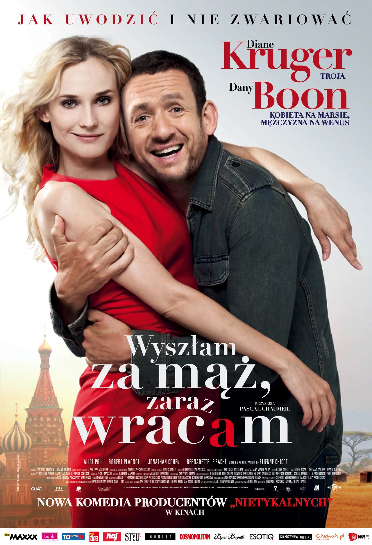 Plakat filmu "Wyszłam za mąż, zaraz wracam"