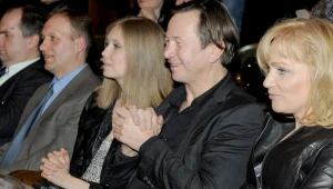 Piotr Cyrwus, Katarzyna Żak i Magdalena Górska podczas premiery "Klejnotów".