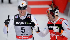 Teodor Peterson (z lewej)