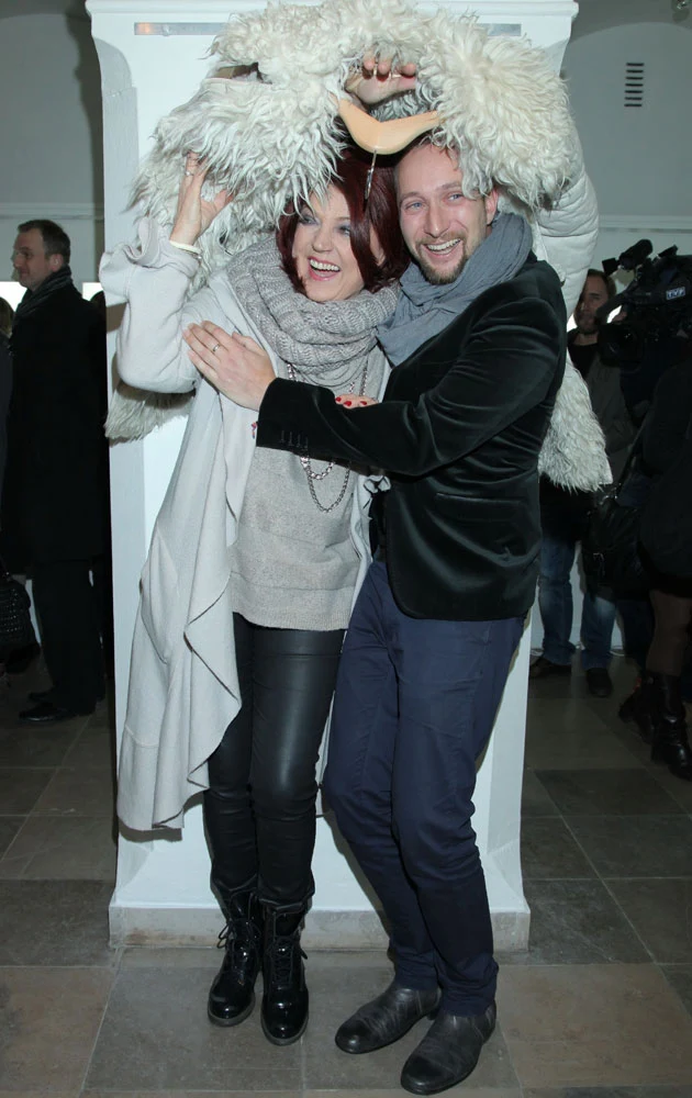 Urszula Dudziak potrafi dobrze się bawić! Na zdjęciu z Krzysztofem Opalińskim