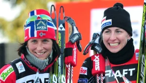 Justyna Kowalczyk i Marit Bjorgen