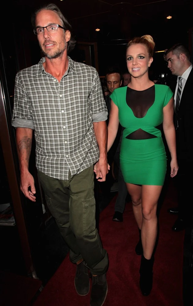 Britney Spears z Jasonem Trawickiem