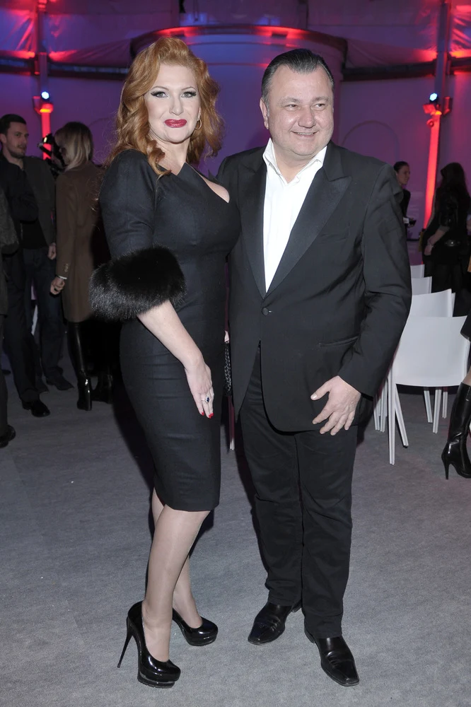 Marta Grycan z mężem