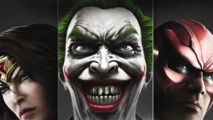 Injustice: Gods Among Us - motyw graficzny