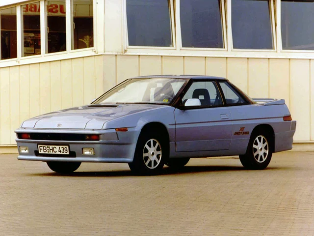 Subaru XT (1985-91): kanciasta linia i 4x4. Subaru XT (1985-91): kanciasta linia i 4x4.