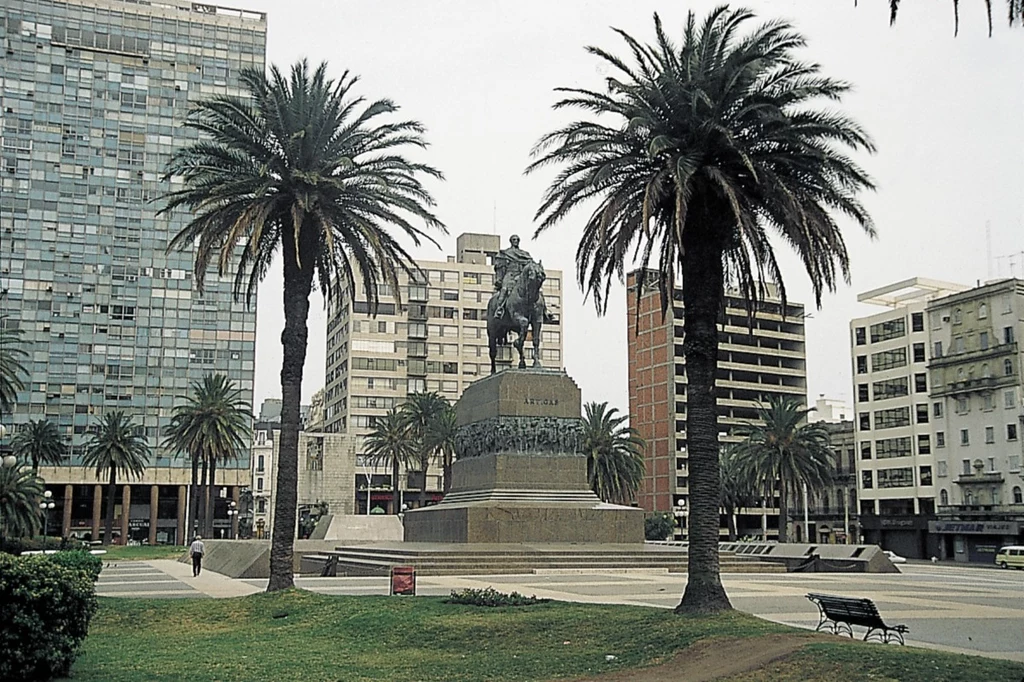 Plaza Independencia w Montevideo