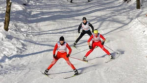 Biegaczki na trasie.