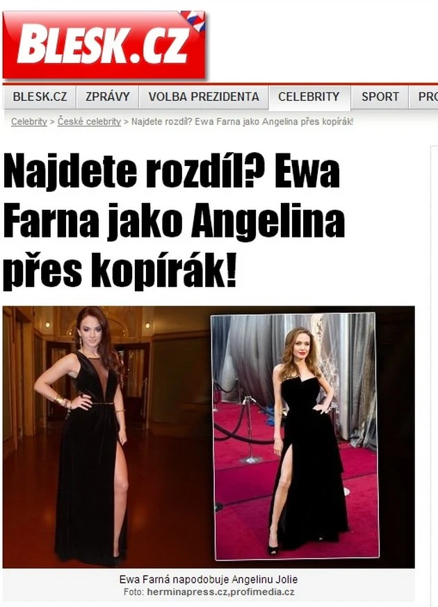 screen ze strony interentowej "Blesk".