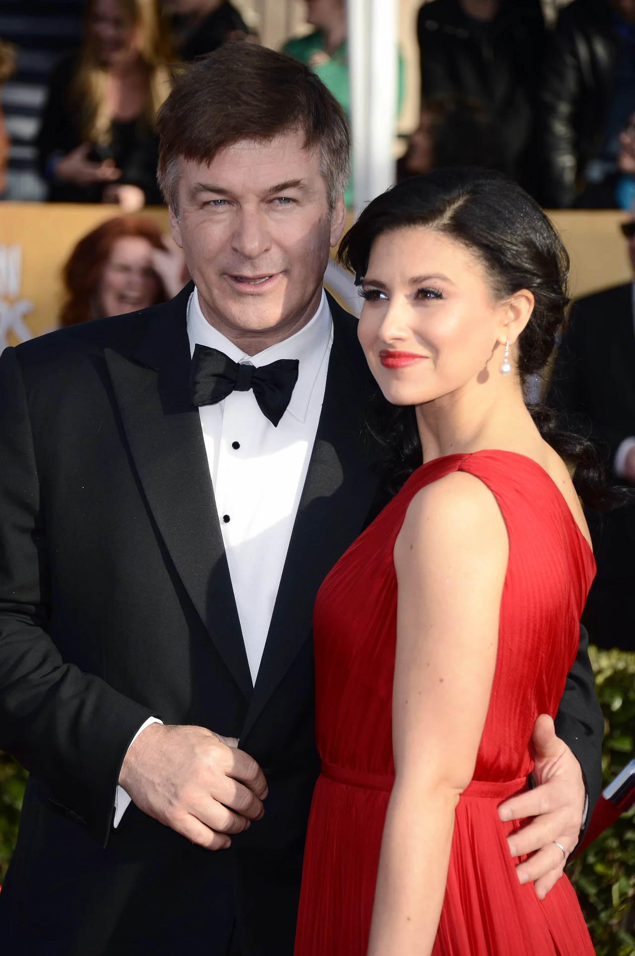 Alec Baldwin i Hilaria Thomas podczas Annual Screen Actors Guild Awards Alec Baldwin i Hilaria Thomas podczas Annual Screen Actors Guild Awards
