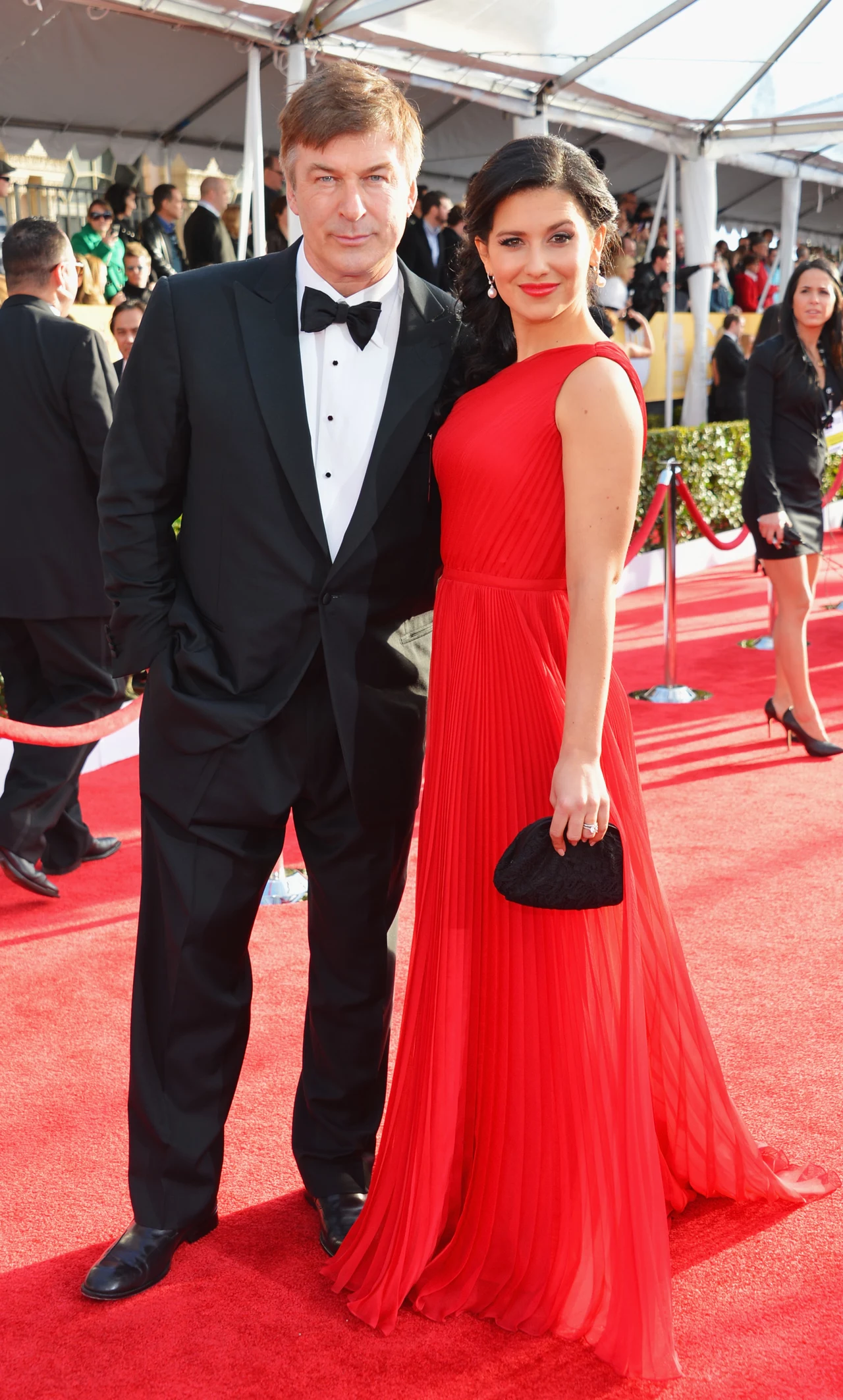 Alec Baldwin i Hilaria Thomas podczas Annual Screen Actors Guild Awards Alec Baldwin i Hilaria Thomas podczas Annual Screen Actors Guild Awards