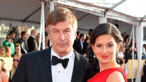 Alec Baldwin i Hilaria Thomas podczas Annual Screen Actors Guild Awards