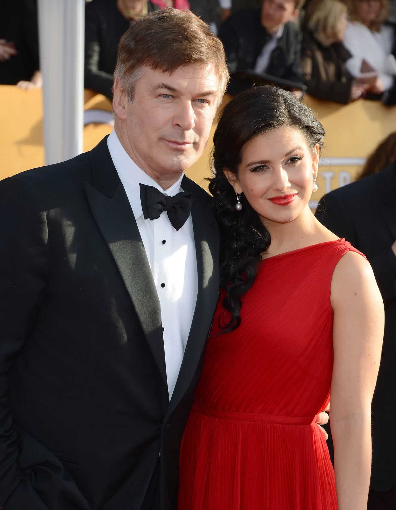 Alec Baldwin i Hilaria Thomas podczas Annual Screen Actors Guild Awards Alec Baldwin i Hilaria Thomas podczas Annual Screen Actors Guild Awards