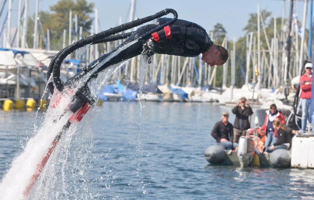 Flyboard to przednia zabawa dla każdego żądnego emocji