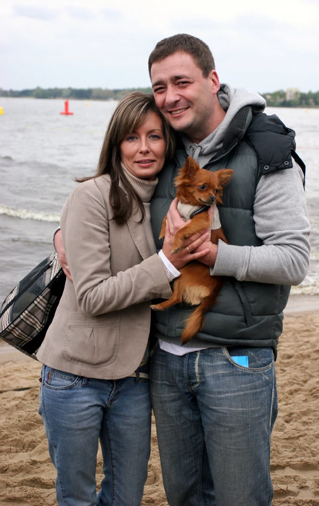 Małgorzata i Jacek Rozenkowie, 2005 r. Małgorzata i Jacek Rozenkowie, 2005 r.