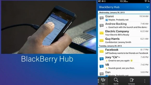 BlackBerry Hub