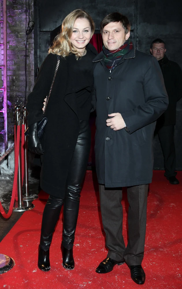 Małgorzata Socha z mężem Małgorzata Socha z mężem