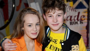 Kuba (Adam Zdrójkowski) i Agata (Wiktoria Gąsiewska) 