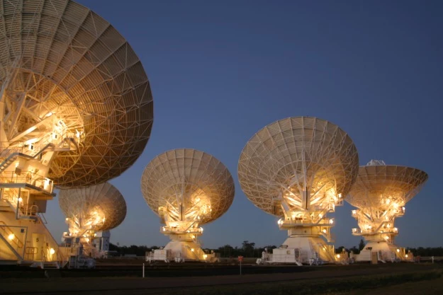 Radioteleskop CSIRO jest zlokalizowany w Australii