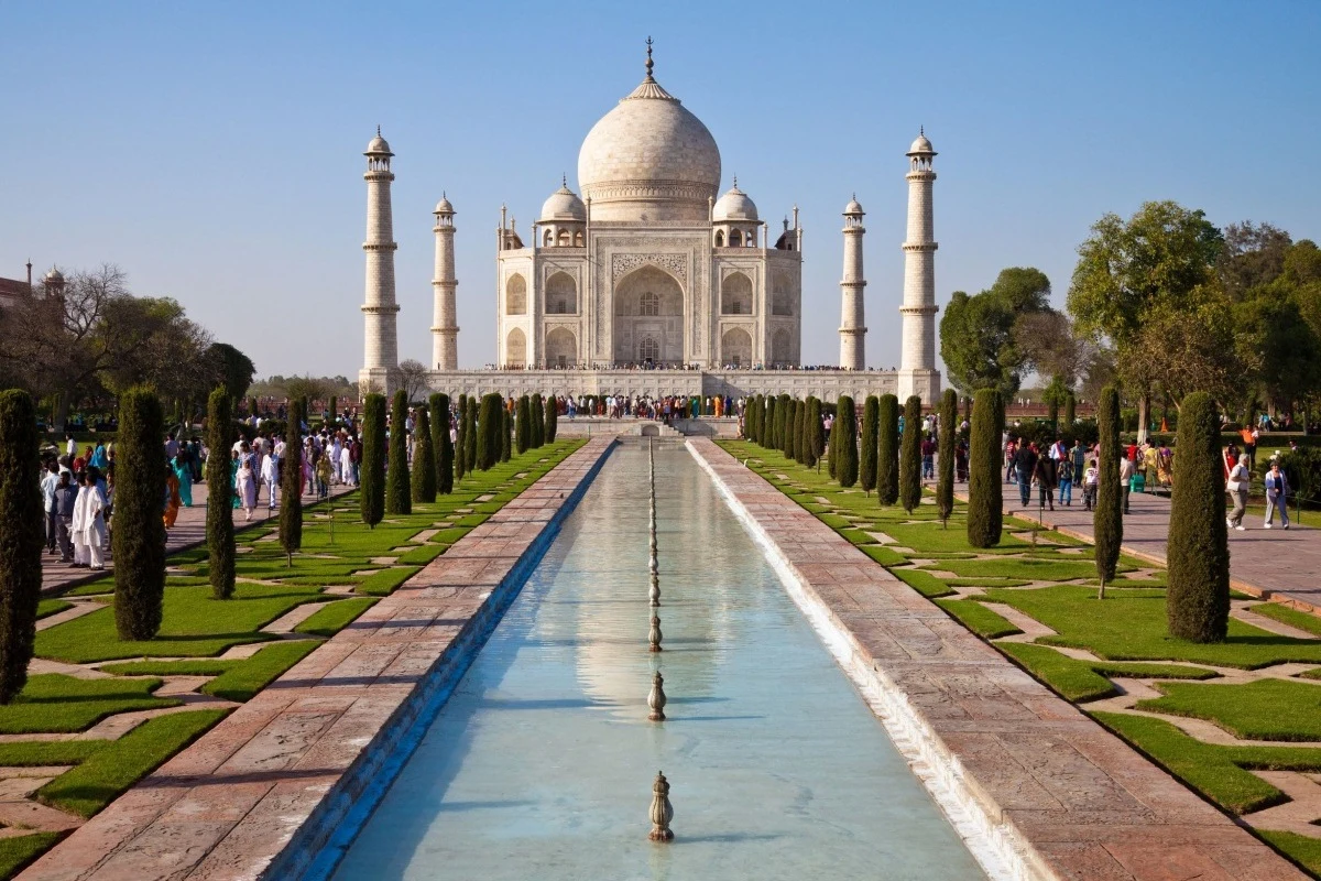 Tadż Mahal w Indiach. Tadż Mahal w Indiach.