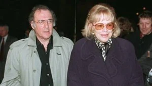 Harold Pinter z żoną