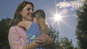 Melanie Boivin z córką Flavie