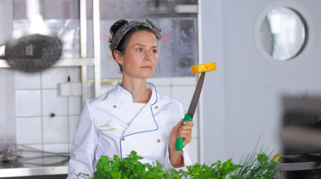 Magda Kumorek jako Anka w serialu "Przepis na życie". Magda Kumorek jako Anka w serialu "Przepis na życie".