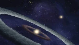 Ślady po zderzeniu planet