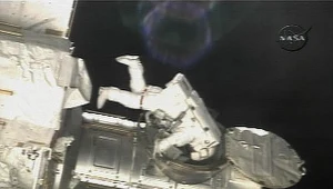 Astronauta Shane Kimbrough na ISS