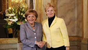 Angela Merkel i Erika Steinbach
