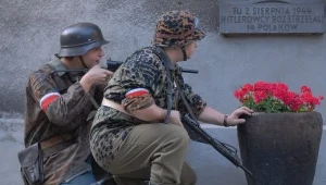 Inscenizacja Powstania Warszawskiego / fot. B. Sendzielski