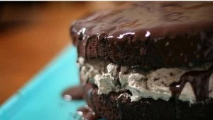 Odchudzający widok ciasta