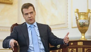 Prezydent Rosji Dmitrij Miedwiediew