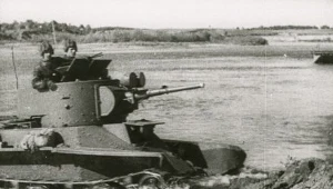 Wrzesień 1939, czołg radziecki BT-5, fot. KARTA