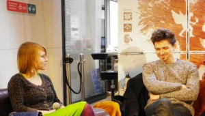 Dorota Masłowska i Grzegorz Jarzyna