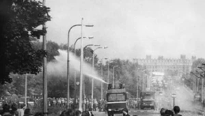 Manifestacja w Nowej Hucie, 13 października 1982 r/fot. Archiwum krakowskiego IPN