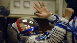 Japończyk Soichi Noguchi jest członkiem załogi Międzynarodowej Stacji Kosmicznej (ISS)