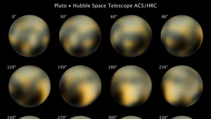 Zdjęcia powierzchni Plutona wykonane przez Hubble'a