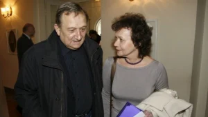 Kazimierz Kaczor i  Joanna Szczepkowska/ fot. Andrzej Stawinski