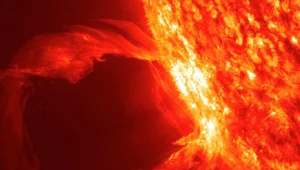 Zdjęcie wykonane przez SDO 30 marca