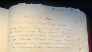 Oryginał Konstytucji 3 Maja, fot. W. Wasyluk